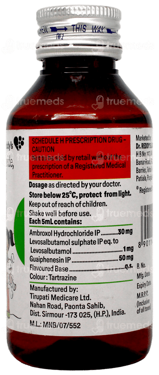 Mucolite Ls Syrup 100Ml